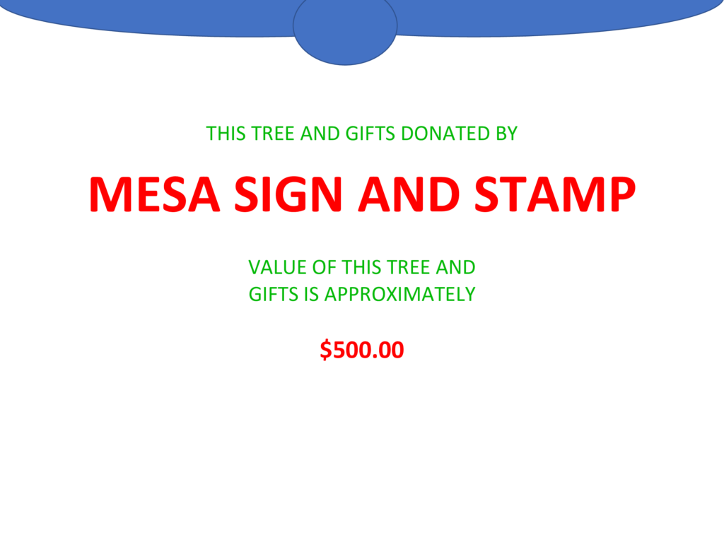 MESA SIGN